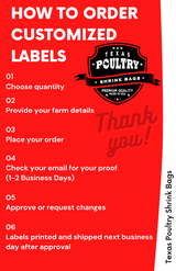 Custom Quail Egg Labels